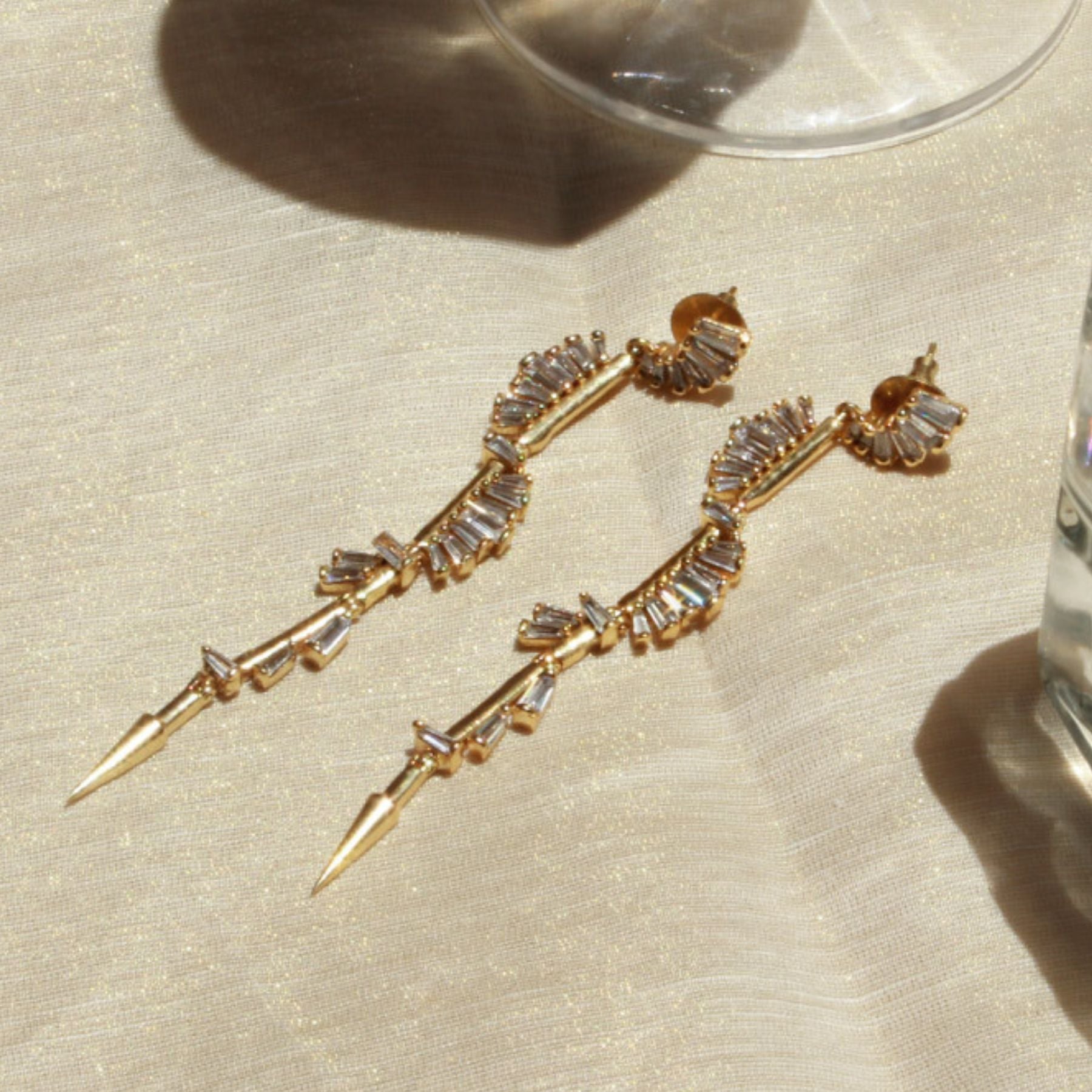 Vartul Swirl Danglers