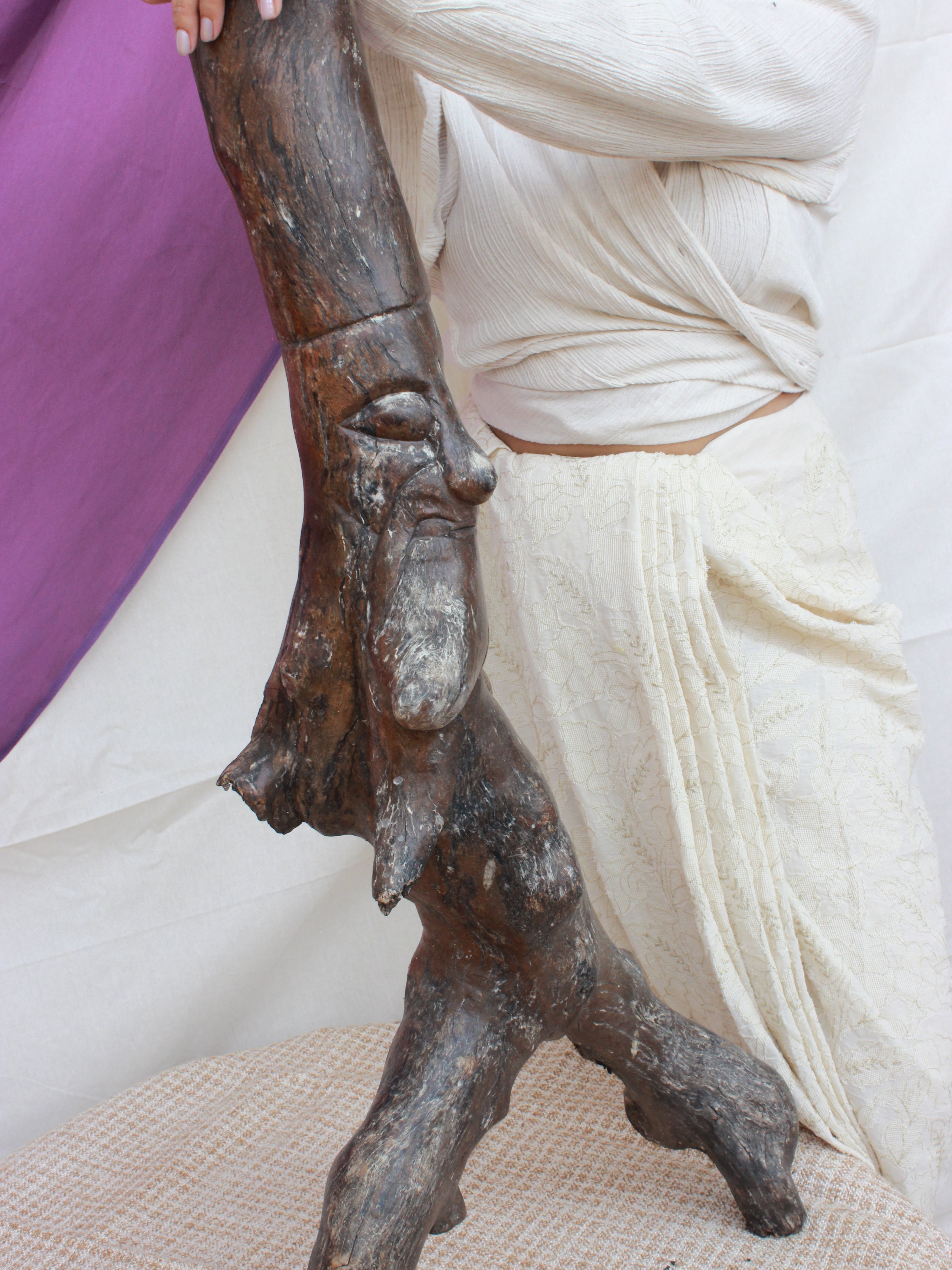 Kshema (Wood Sculpture)