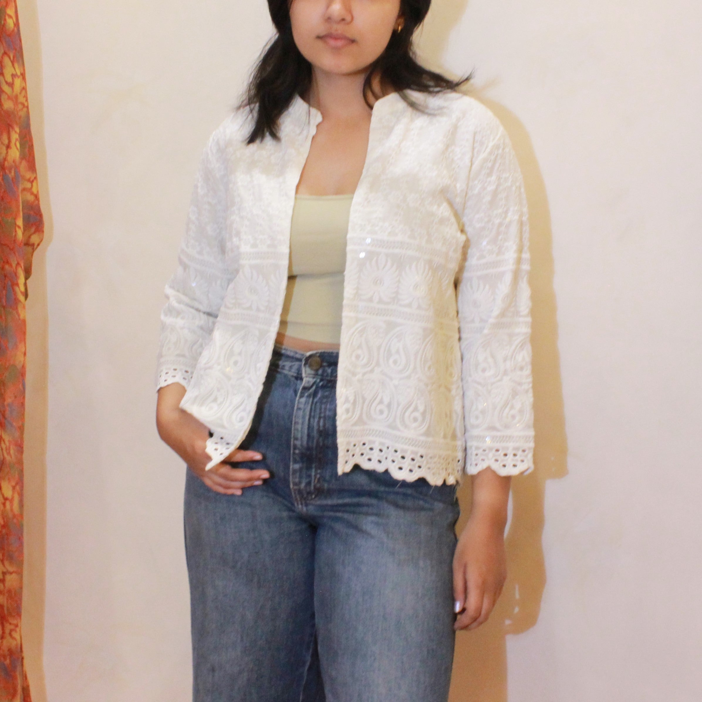 OAK Shubra Scalloped  Jacket