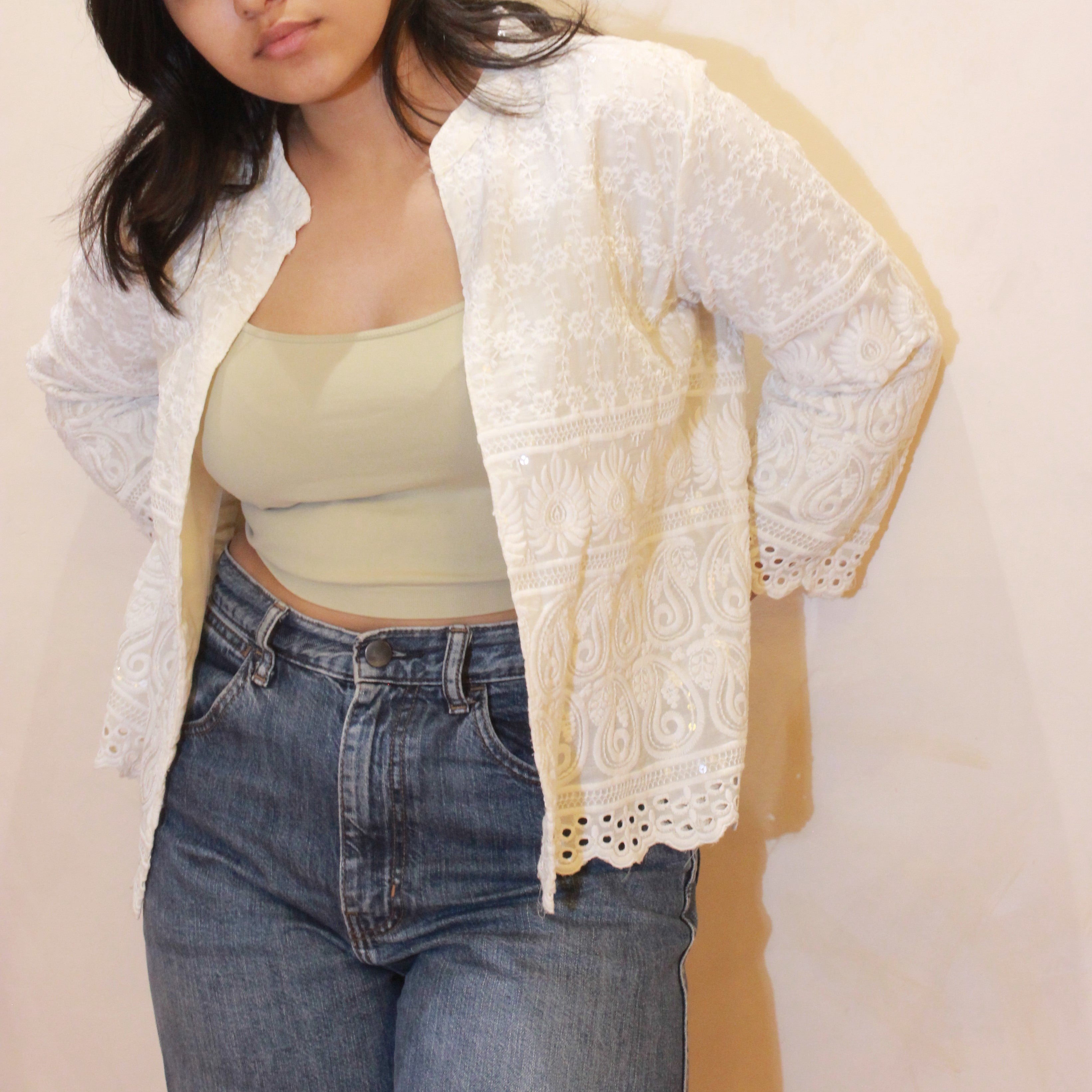 OAK Shubra Scalloped  Jacket