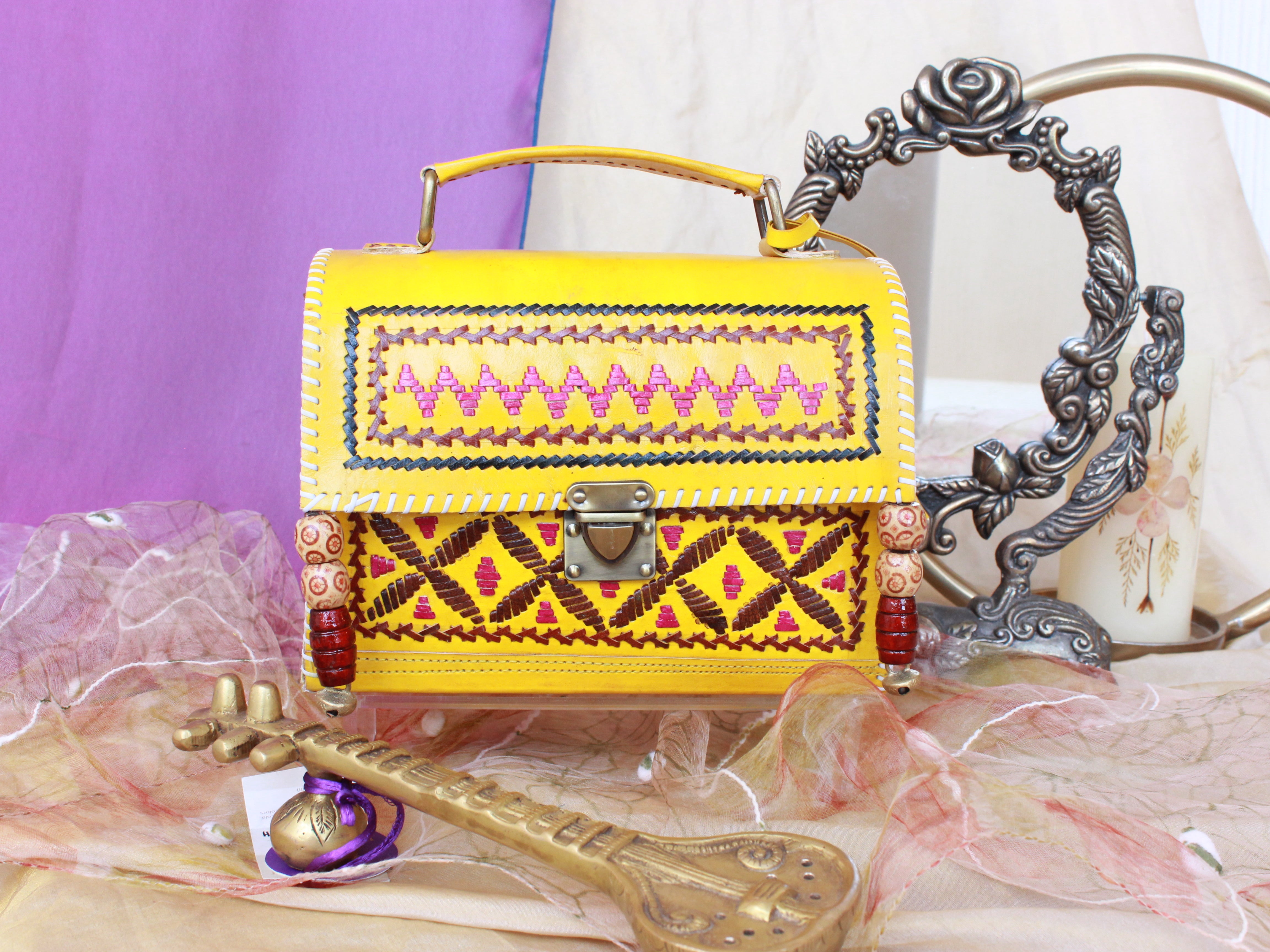 Nakshatriya Leather Bag