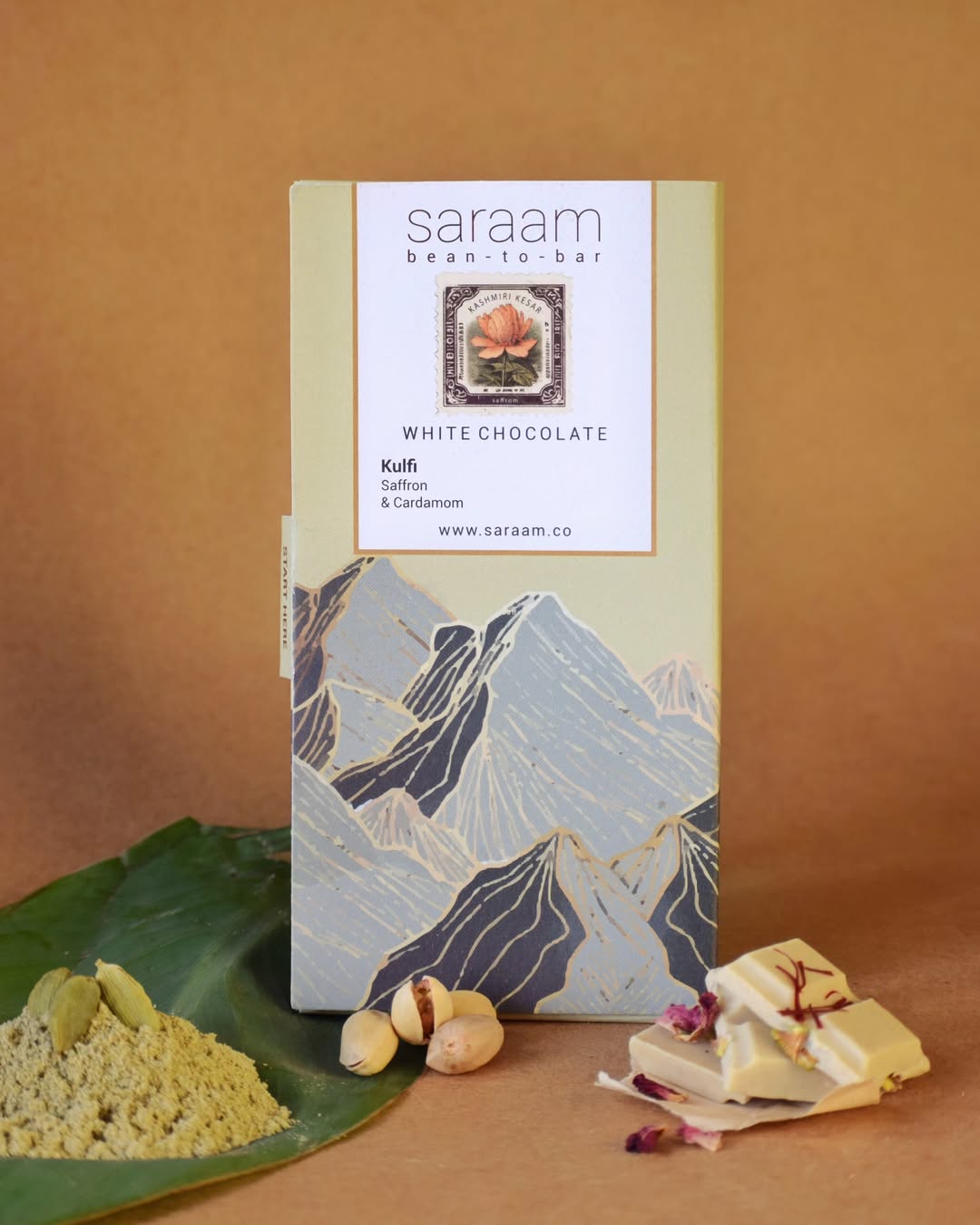 Saraam | White Chocolate | Kulfi | India | 70 gm