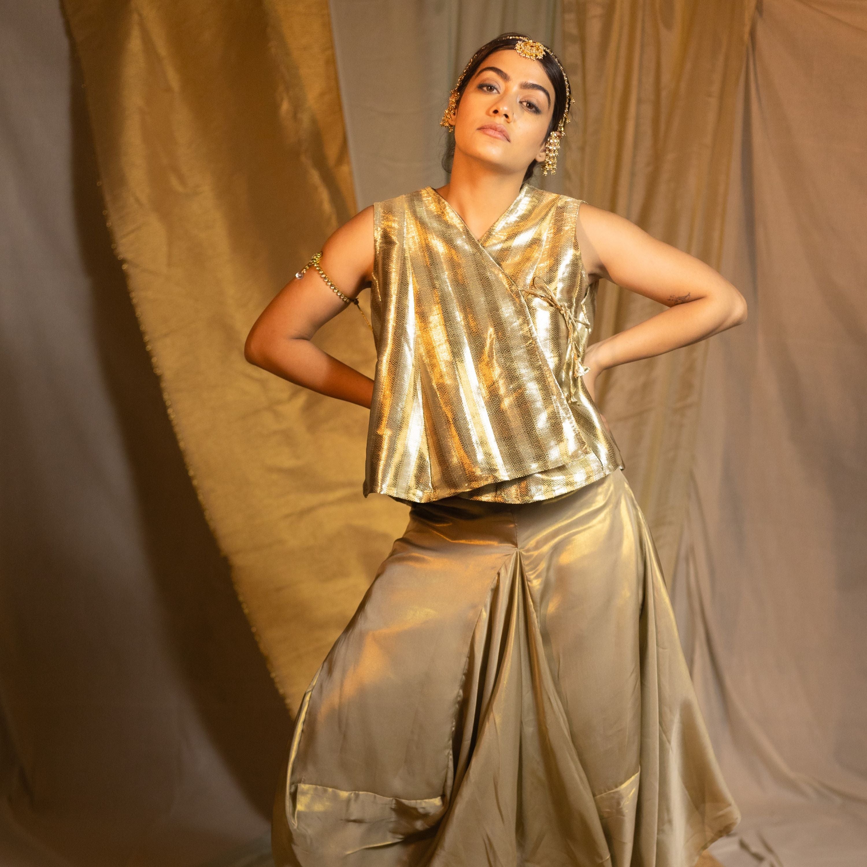 Heer Angrakha Blouse