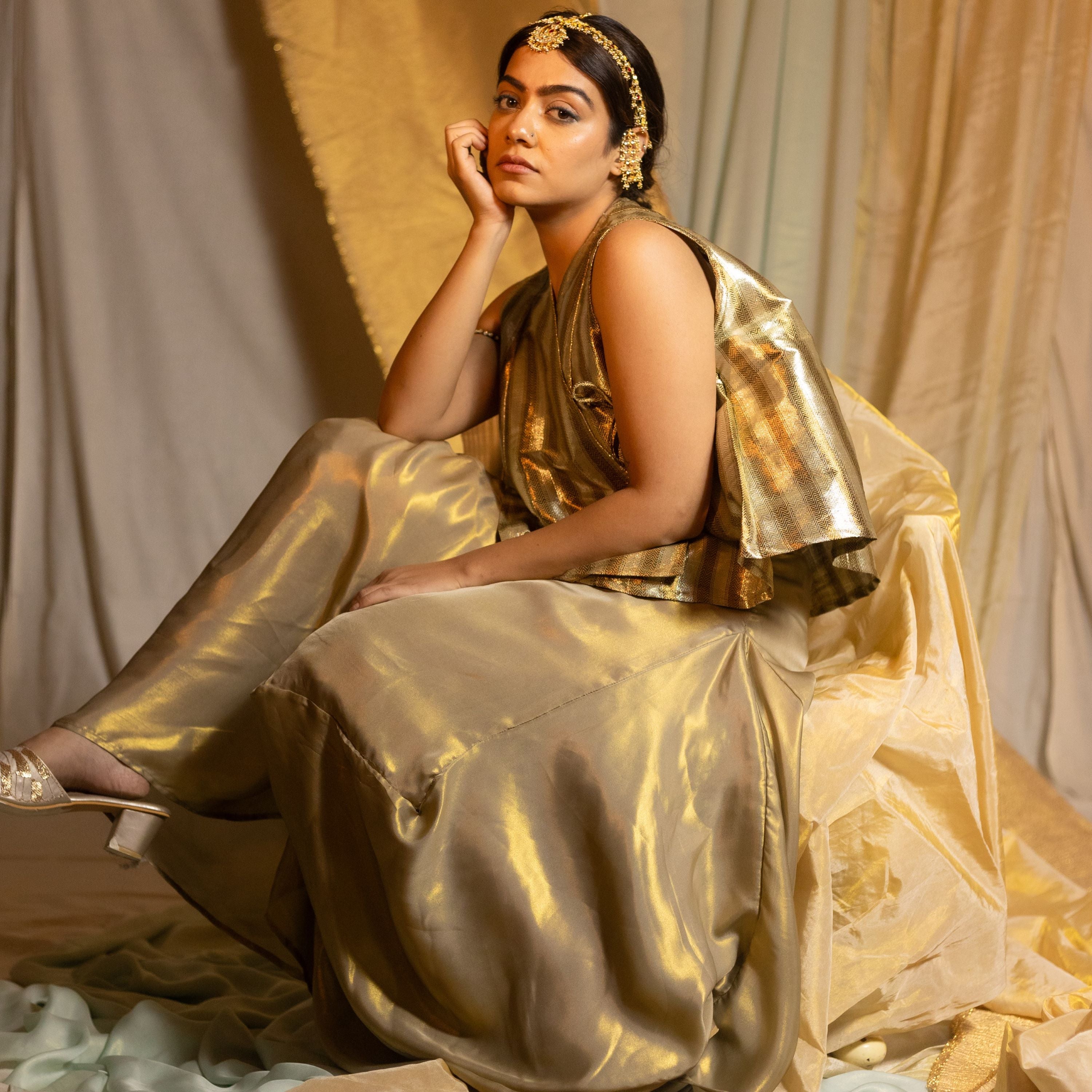 Heer Angrakha Blouse