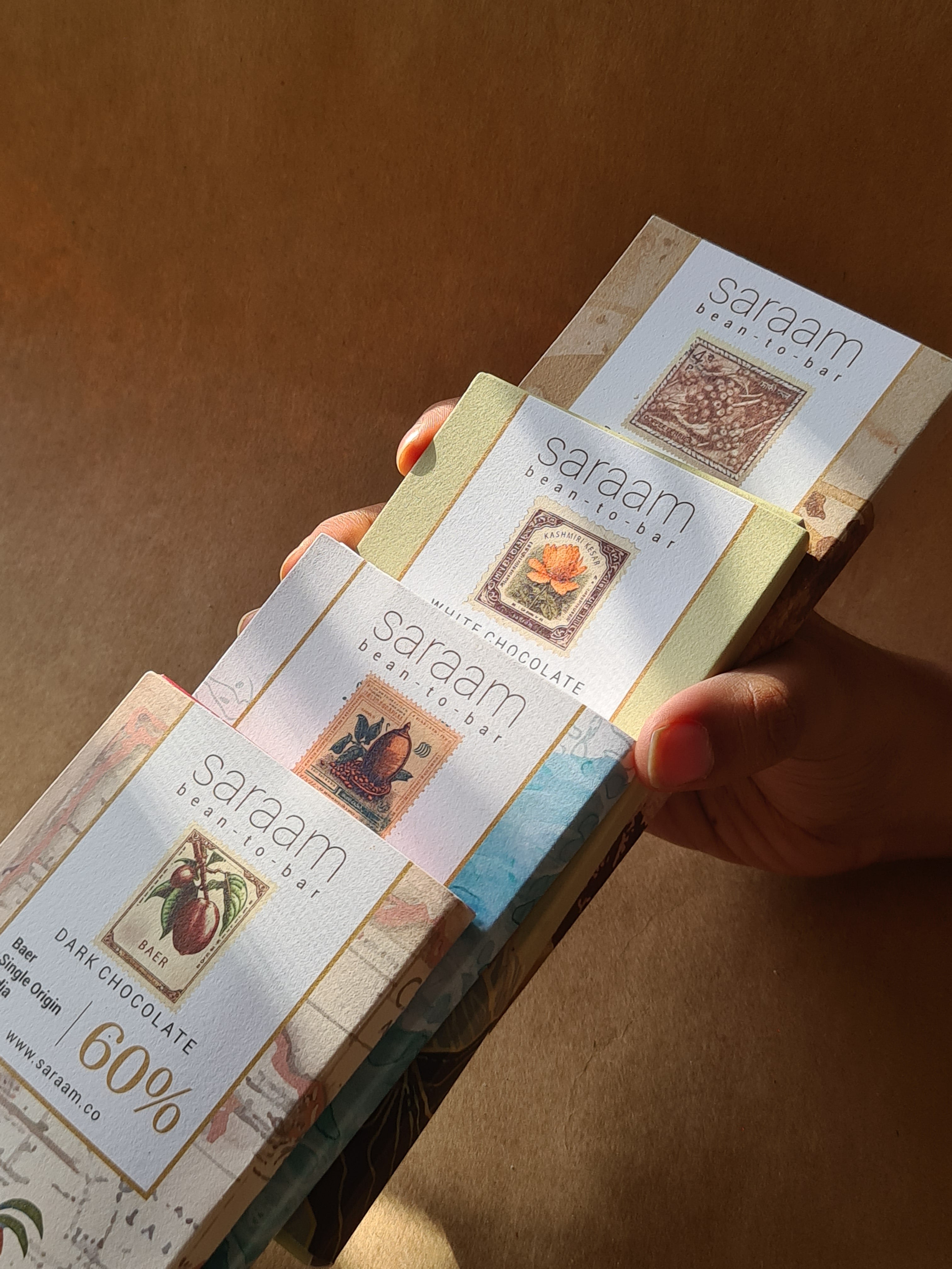 Saraam | 72% Dark Chocolate | Coffee & Orange | Single-Origin | India | 70 gm