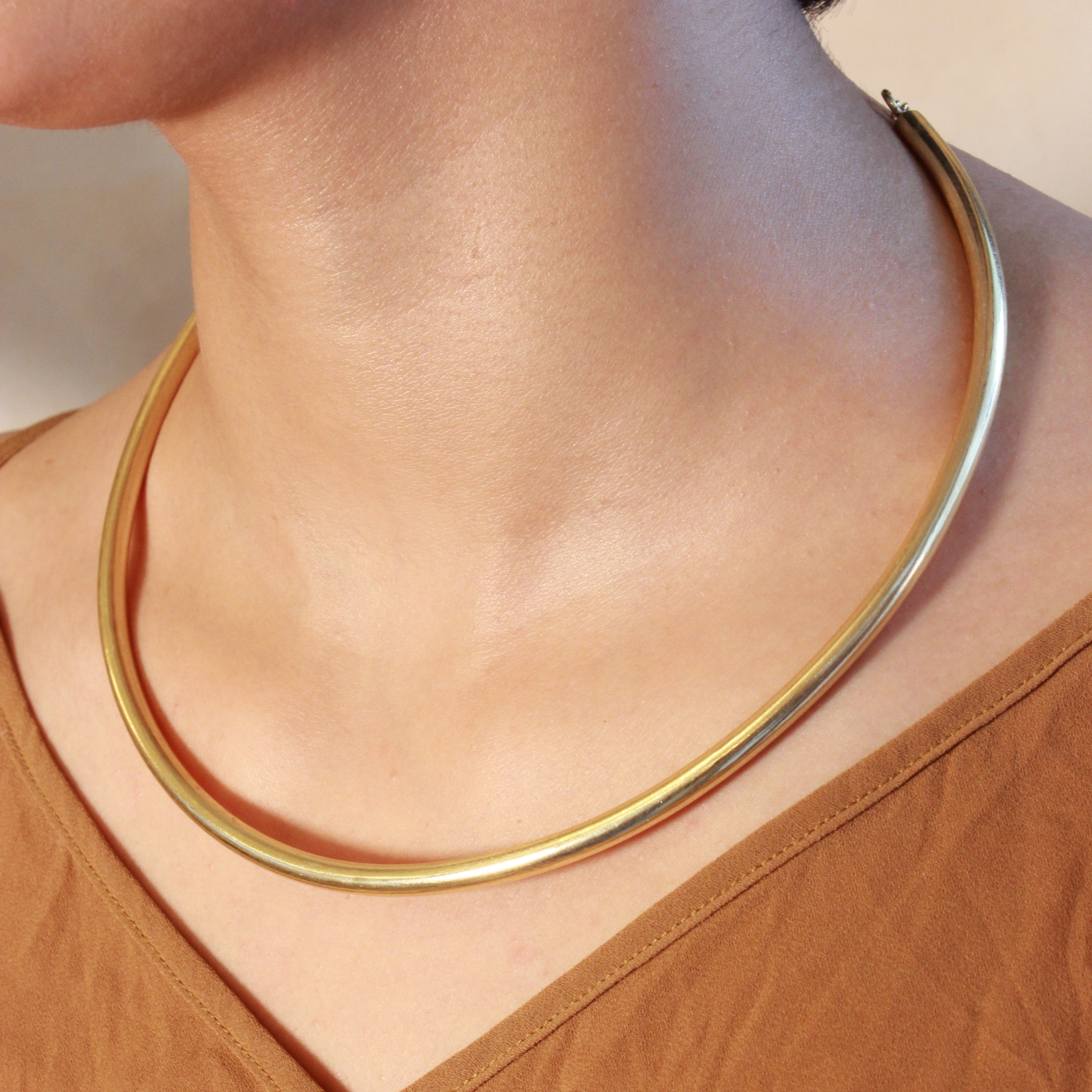 Aarna Brass choker
