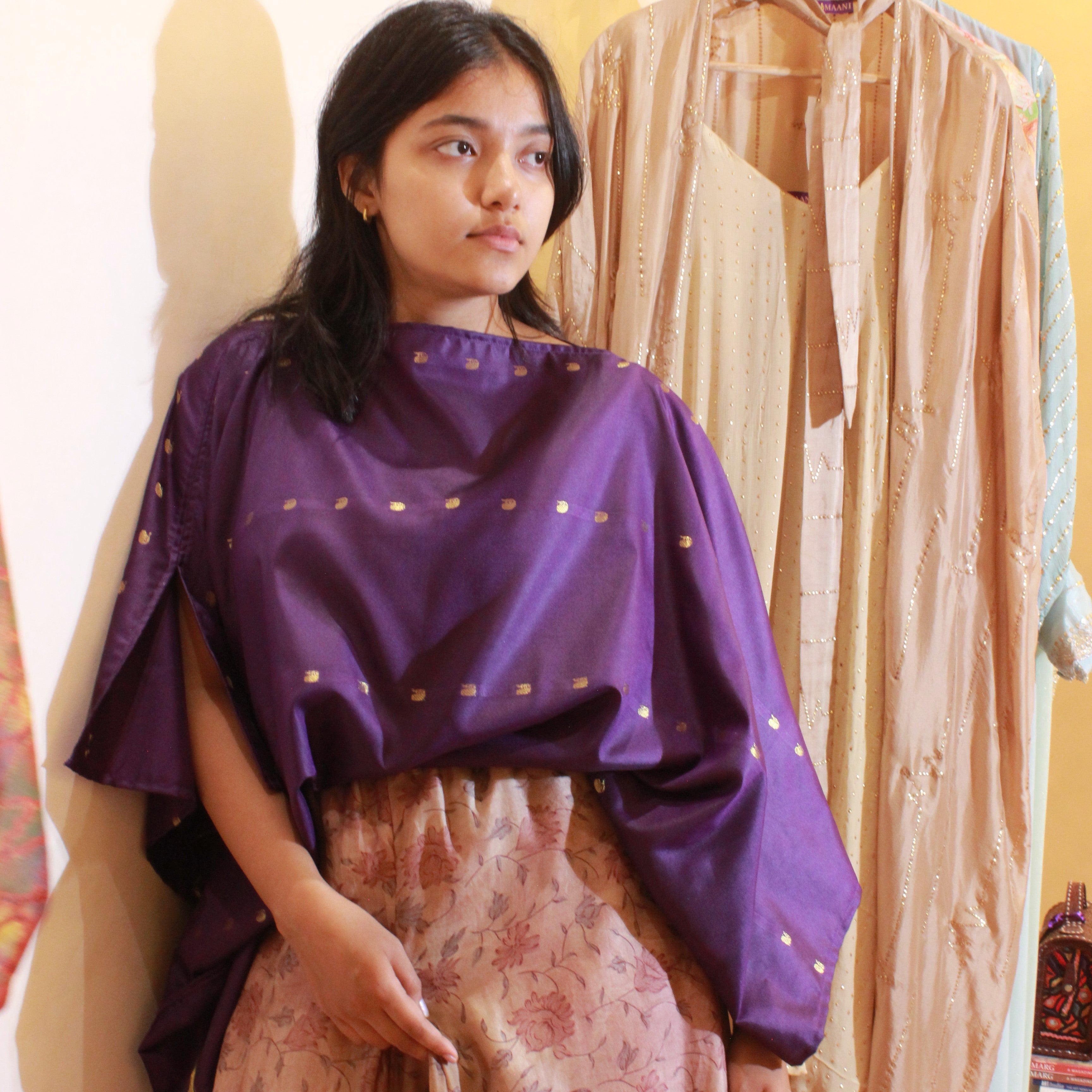 OAK Nisha Handkerchief Top