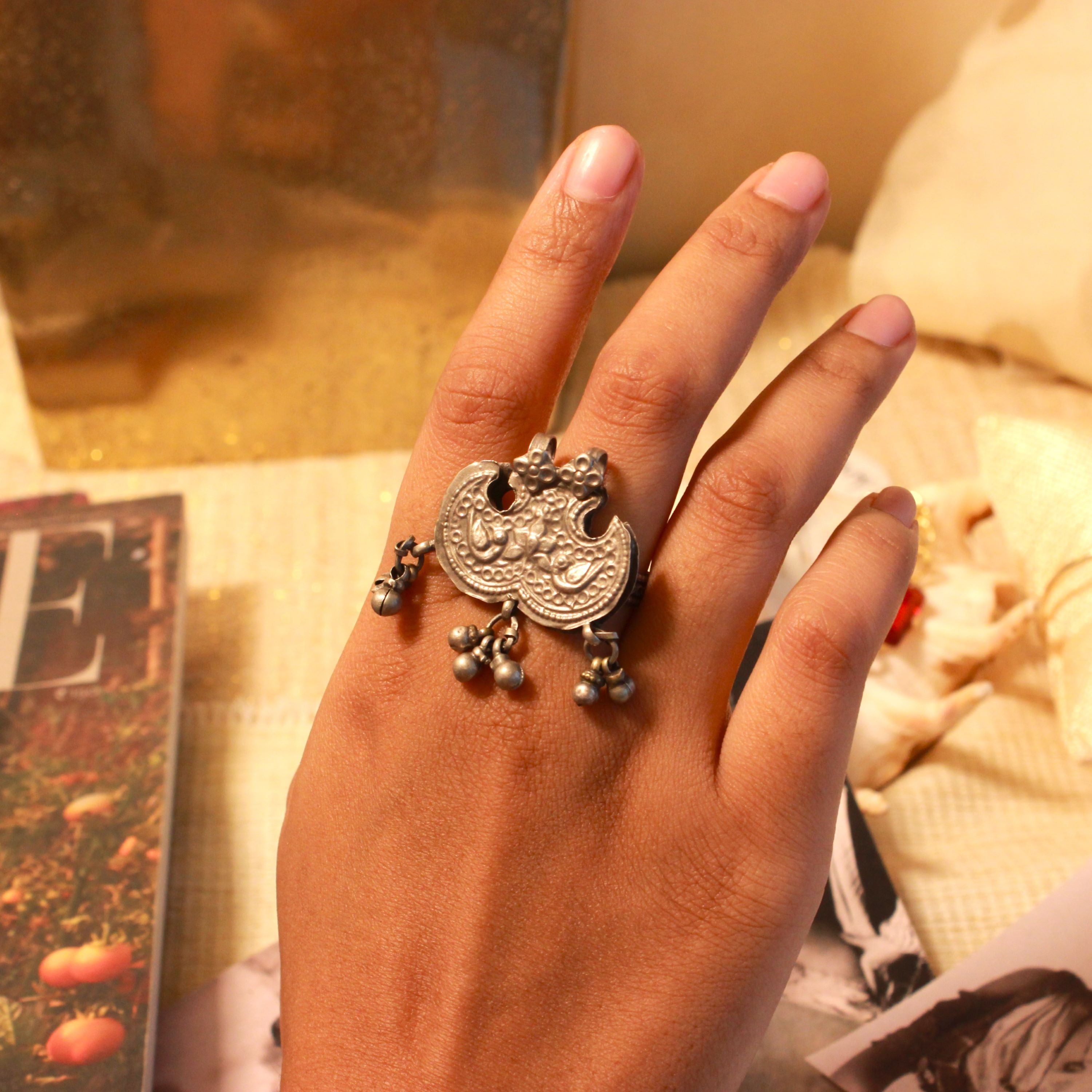 Tabeez Crescent Ring
