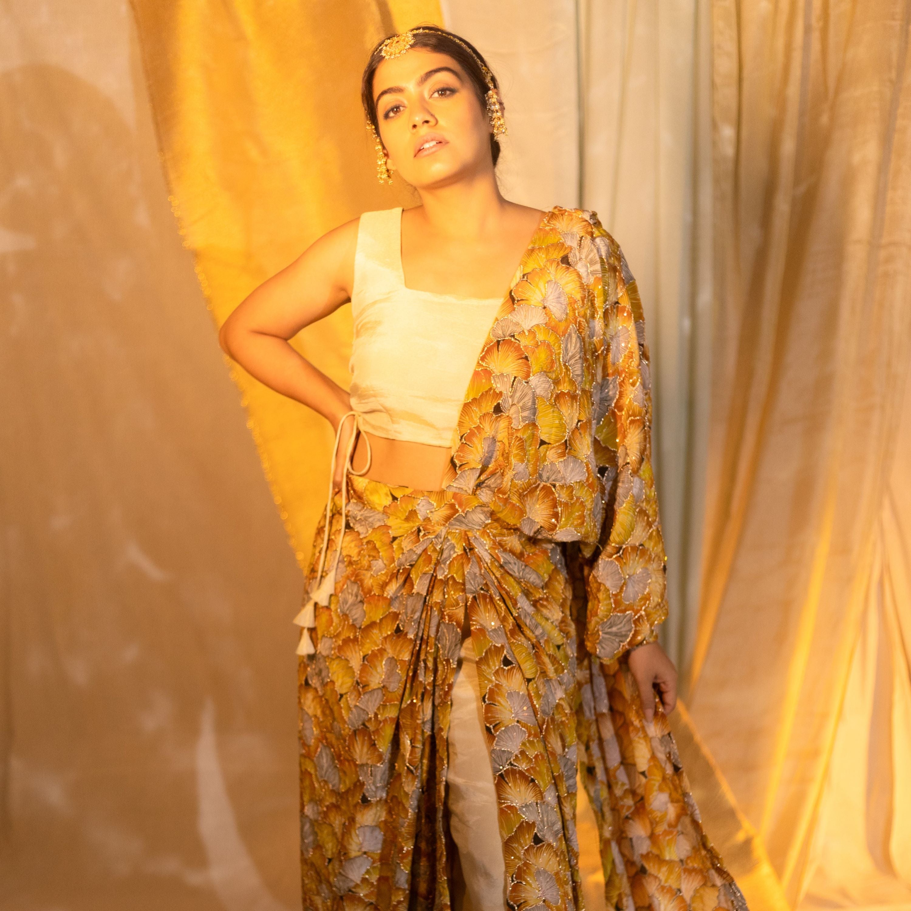 Saundh Saree Drape (Set of 3)